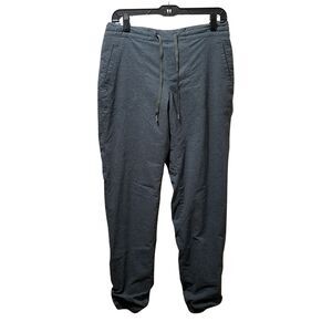 Eddie Bauer Jogger Women's Small Heather Gray Stretch Lined Athletic Pants 30X29